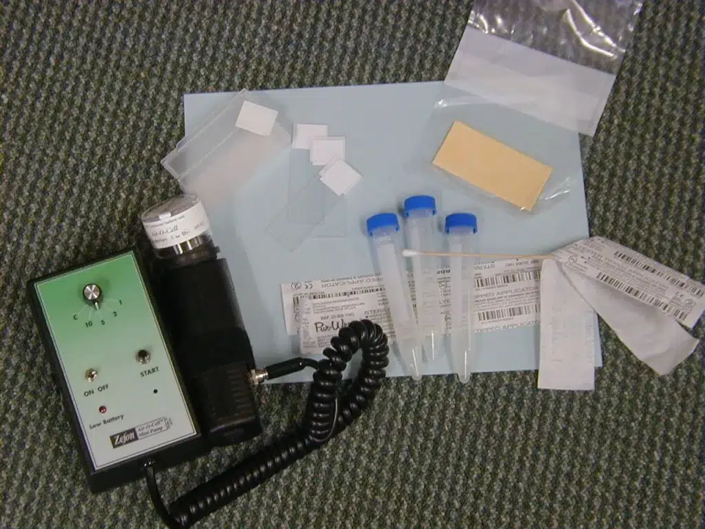 air hazard testing